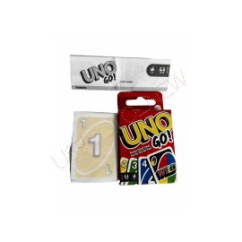 UNO Go Pocket Size Playing Card Game For Travel & On-The-Go
