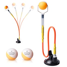 BORDEAG Professional Table Tennis Training Robot, Spin Trainer, Table Tennis, Table Tennis Trainer, Ping Pong Trainer, PVC Ping Pong Training Device for Training with Table Tennis Balls
