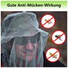 2 Pieces Mosquito Head Net, Nylon Face Net Mesh,Mesh Bug