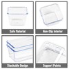Mind Reader 8-Piece Drawer Organizer Set, Storage Trays for Kitchen,