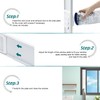 Daisypower Dryer Vent Window Kit, Adjustable Window Vent Kit with