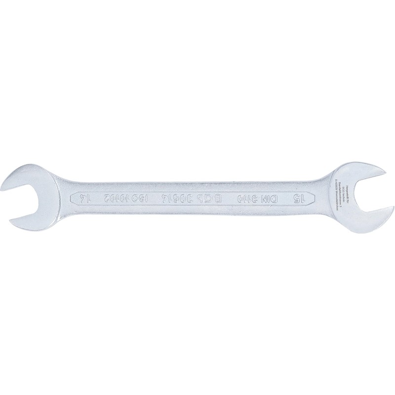 BGS Double Open-End Spanner 14 x 15 mm (1), 30614