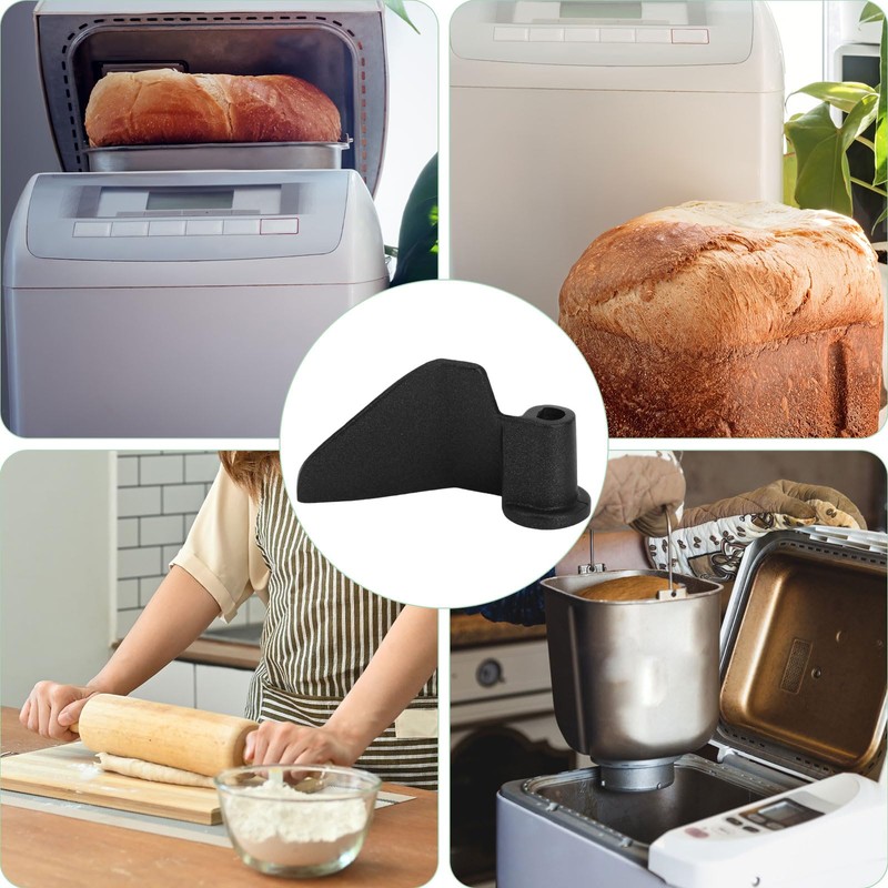 2pcs Bread Maker Kneading Paddle for CBK-110KP, Aluminum Alloy Bread