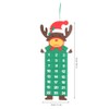 Christmas Themed Cute Felt Countdown Calendar Xmas Home Hanging DecorationElk