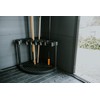 Keter Compact Corner Tool Rack for Maximum Storage and Organization