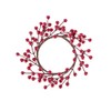 GLOREX 6 3805 503 Decorative Wreath with Red Berries Approx.