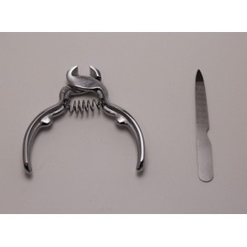 Furusawa Seisakusho Gourd Classic Plated Nail Clipper, Total Length: 3.5 inches (90 mm)