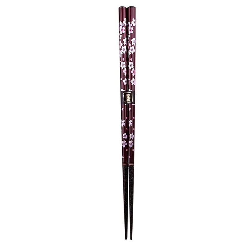 Chopsticks Dishwasher, Cherry Blossoms, Red, Dishwasher Safe, Design Includes Paulownia