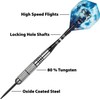 Fat Cat by GLD Products Unisex Predator Darts, Black UK