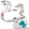 LILIAO Playing Cat Cookie Cutter - 4.6 x 3.6 inches