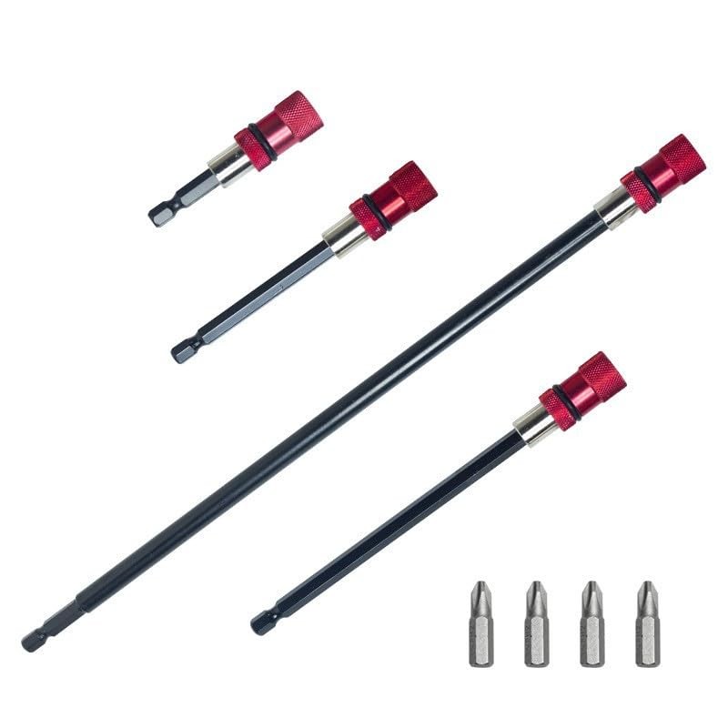 Drill Bit Extension, 3 Pcs Drill Extension Bit Holder 2.4"
