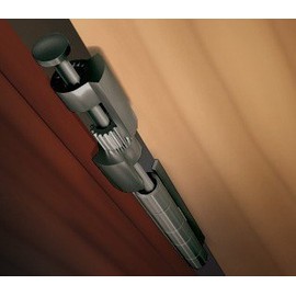 Door Saver III Hinge Pin Door Stop in Antique Nickel Finish