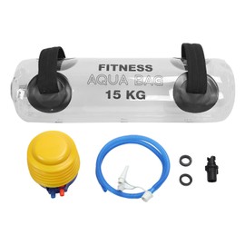 Weight Training Water Bag 15KG Thickened PVC Prevent Slip Inflatable Workout Water Bag for Fitness Strength Training