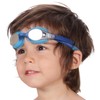 Kids Swimming Goggles ~ Mirrored Swim Goggles for Children Boys