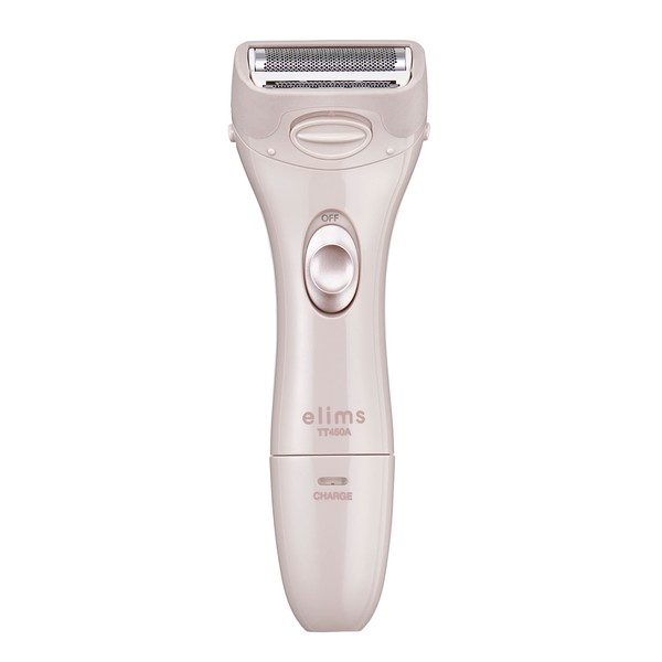 Tescom TT450A-C Women's Shaver, Cordless, Overseas Use, Washable, Chiffon Beige,