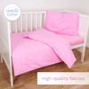 100% Cotton Nursery Baby Pillowcase Suitable for 60x40 cm Flat