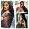 Atohallan 13x4 Straight Lace Front Wigs Human Hair 24 Inch
