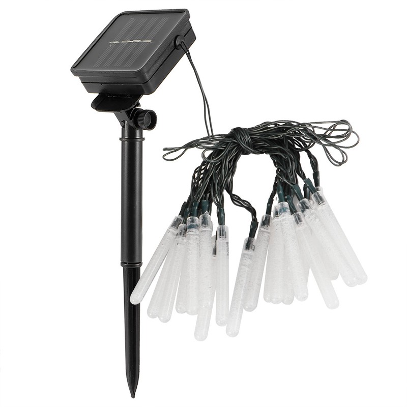 Solar Power Christmas String Lights Kit for Home Garden Wedding