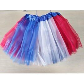 Ankelesz American Flag Kids Tutu Skirt for Girls Fairy Skirt 4th of July Baby Skirt Independence Day Costum Multi