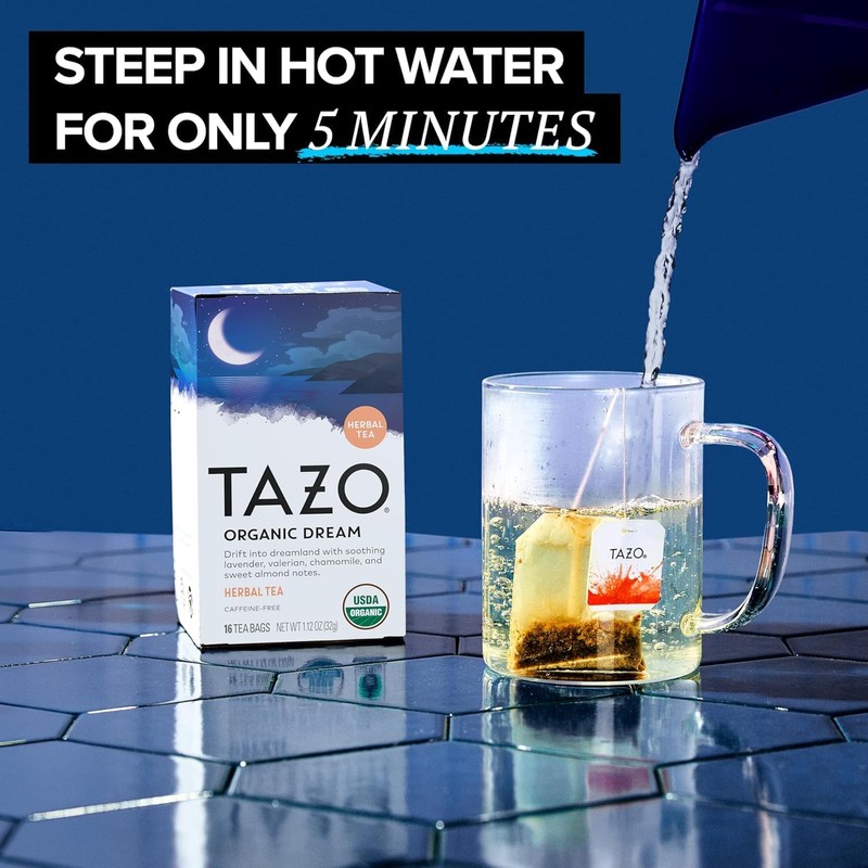 TAZO Tea Bags, Regenerative Organic Zen, Calm Chamomile & Herbal