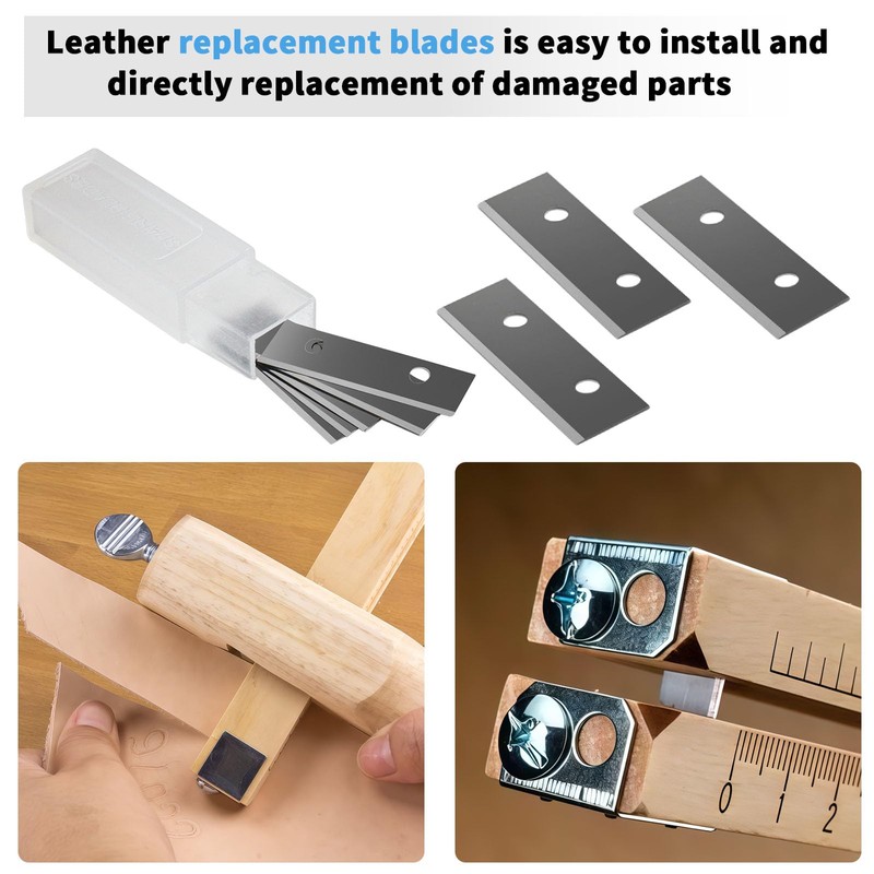 3081-00 Strap Cutter Blades for Tandy Leather Replacement 20 Pack