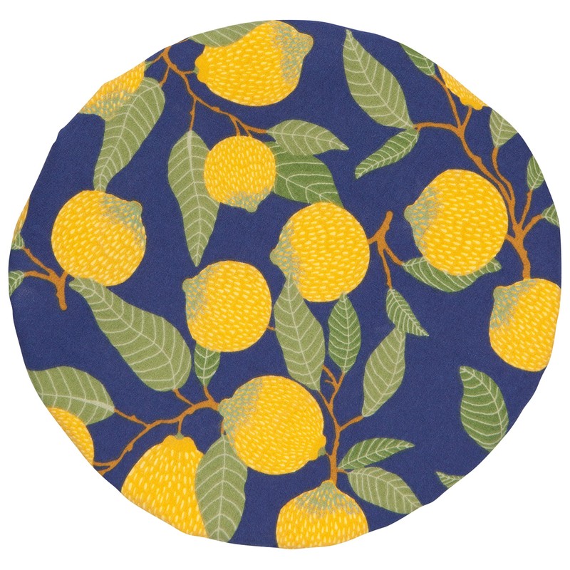 Now Designs Lemons Save It Reusable Cotton Bowl Covers 7.5