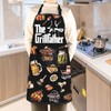 JTOUK The Grill Master Kitchen Apron Father’s Day Gift Cooking