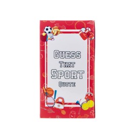 Boxer Gifts Guess That Sport Quote Quiz | Fun Sports Themed Trivia Party/Family Game