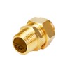 CSST Male NPT Fitting Kit 1/2'' Brass Natural Gas Quick