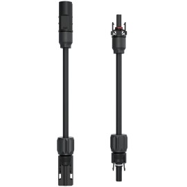 Enphase, TE PV4-S to MC4, 12 male and 12 fem adapters w/57mm DC cable between