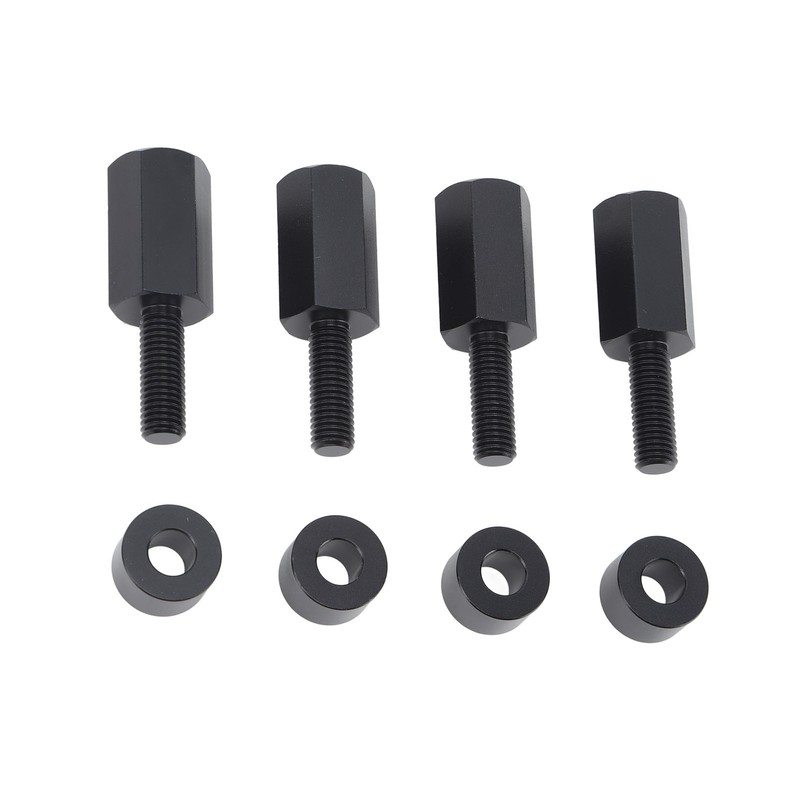 4Pcs Seat Lift Mount Kits 2 Inch Black Reliable Rugged