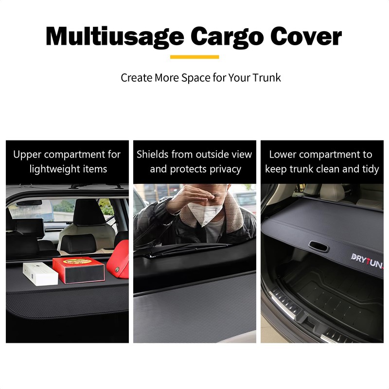 Drytuns Cargo Cover for Honda CRV 2026 2025 2024 2023,