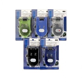 CJSJ Wire Combination Lock Combination Lock-Z for Bicycles, Travel Bags, Lockers 4ea