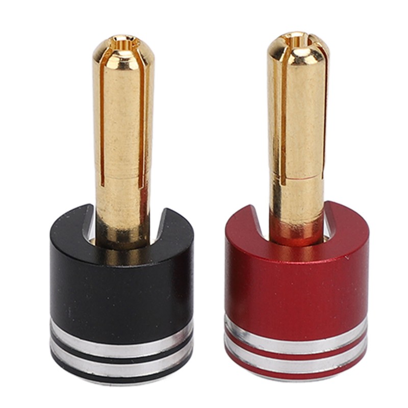 Heatsink Bullet Plug Grip Aluminium Alloy and Copper Banana Plug
