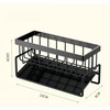 Uwenkjie kitchen sponge holder，kitchen sink caddy，sponge holder for kitchen sink，Sink