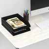 Leather Letter Tray, Thipoten Stackable Desk Organizer Holder for Office