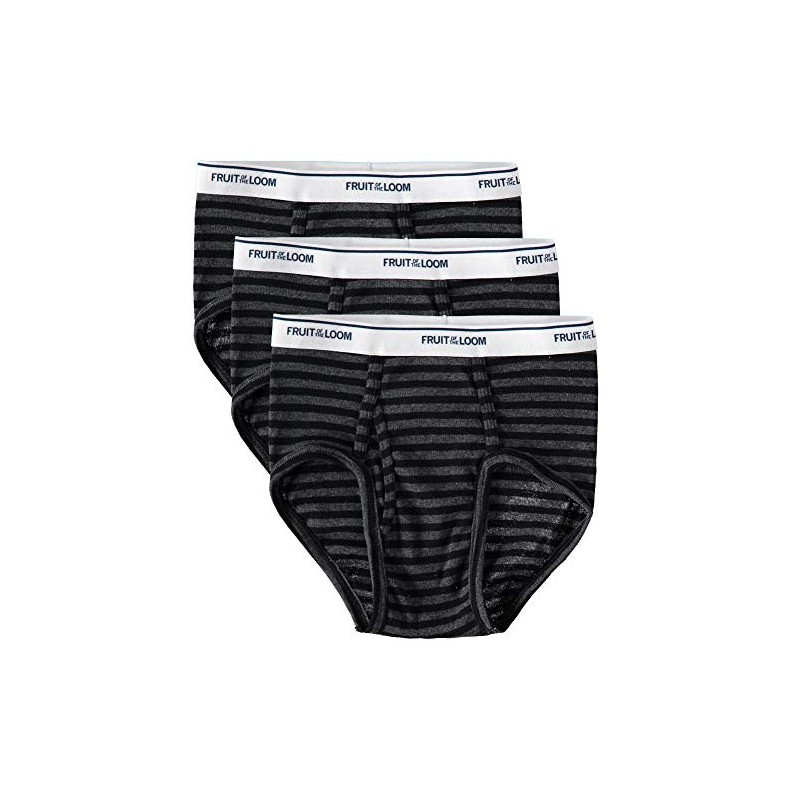 Fruit of the Loom Boys Cotton Brief (Multipack) (Assorted (Pack