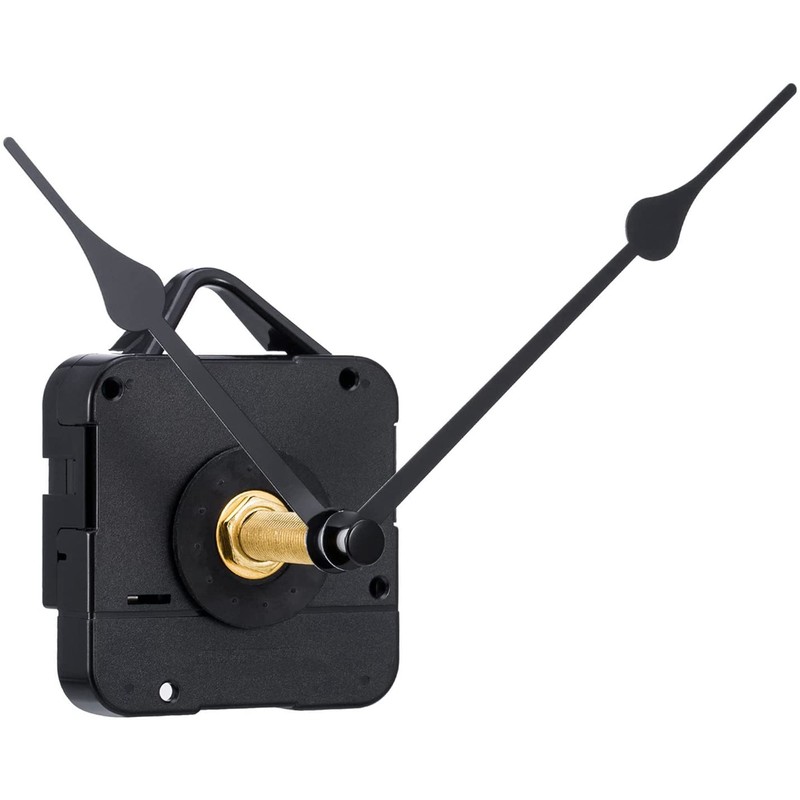 Long Shaft Clock Movement, 4/5 Inch Maximum Dial Thickness, 1-1/5