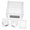 Gatuida Plastic Drawer Storage Organizer Box Partition Storage Case for