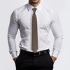 TigerTie Men's Tie - Slim 5.5cm Tie in Plain Design,