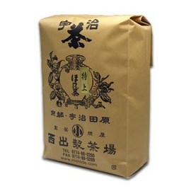 Uji Tea Specialty Store "Tokenjo Hojicha" 17.6 oz (500 g) Bag, Kyoto Wazuka and Shiga Asamiya Pure Sencha Leaf