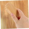 WOONEKY 2pcs Wooden Detangling Hairbrush for Boys and Girls Ergonomic
