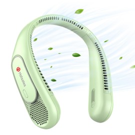 Hotsales Neck Fan, Hands Free Bladeless Neck Fans Portable Rechargeable, 6000 mAh Battery Operated Wearable Personal Fan, Cooling Neck Fan, 3 Speeds, USB Fan Gifts for Men, Women, Travel, Outdoor