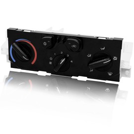 15-73870 Front Climate Control Module A/C Heater Air Conditioning Panel, Compatible with 2004-2012 Chevy Colorado GMC Canyon, 2006-2008 Isuzu i-280 i-290 i-350 i-370 -Replace OE#: 25841856 15113185