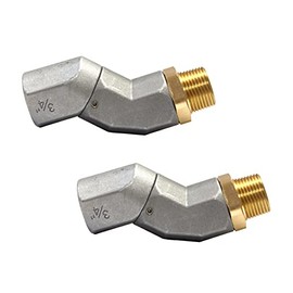 2PCS 3/4 Inch Fuel Swivel with Rotating Connector