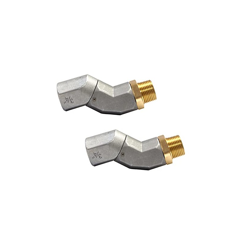 2PCS 3/4 Inch Fuel Swivel with Rotating Connector