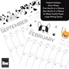 July 2025- December 2026 Dogs and Cats Mega Wall Calendar