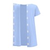 Deyeek Open Back Hospital Gown for Women Tear Away Short