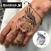 Boldink Temporary Tattoos, semi permanent tattoos, 15-day long lasting tattoo