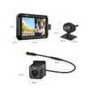 VSYSTO F9B Baby Car Mirror 4.0'' Dash Cam with Separate